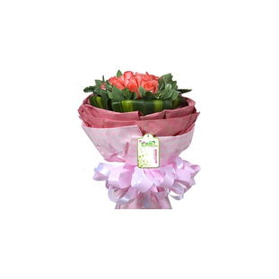 維納斯鮮花 19枝粉玫瑰，獻上情人節(jié)甜蜜禮贊